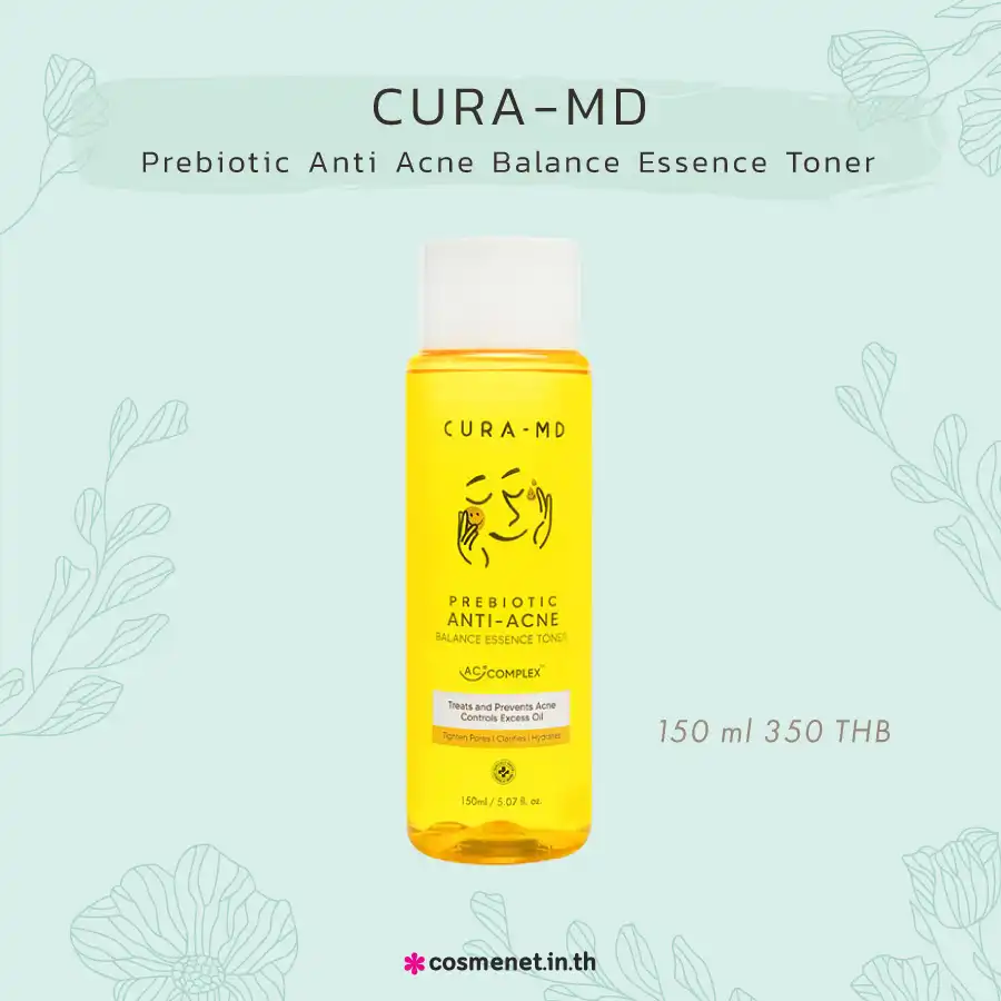 CURA-MD Prebiotic Anti-Acne Balance Essence Toner